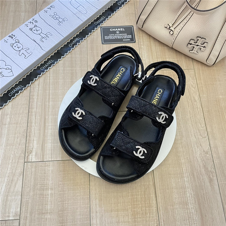 Chanel CC Bling Sandals