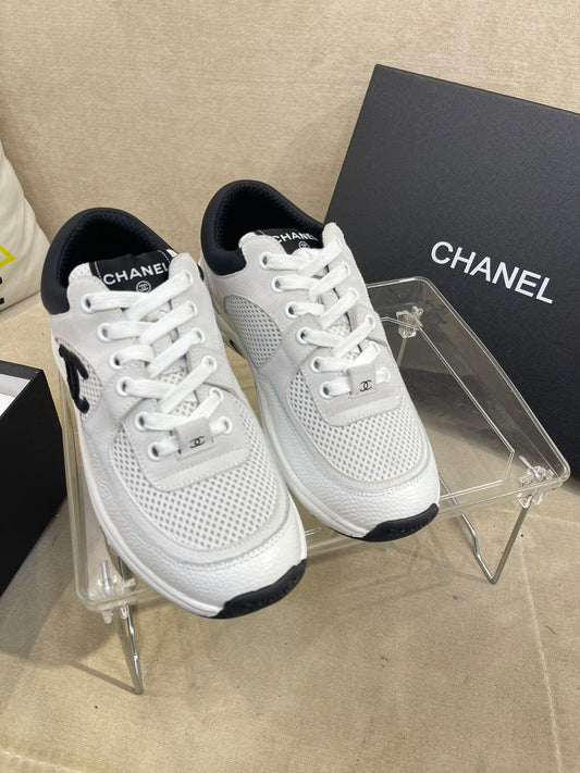 Chanel CC Black Sneakers