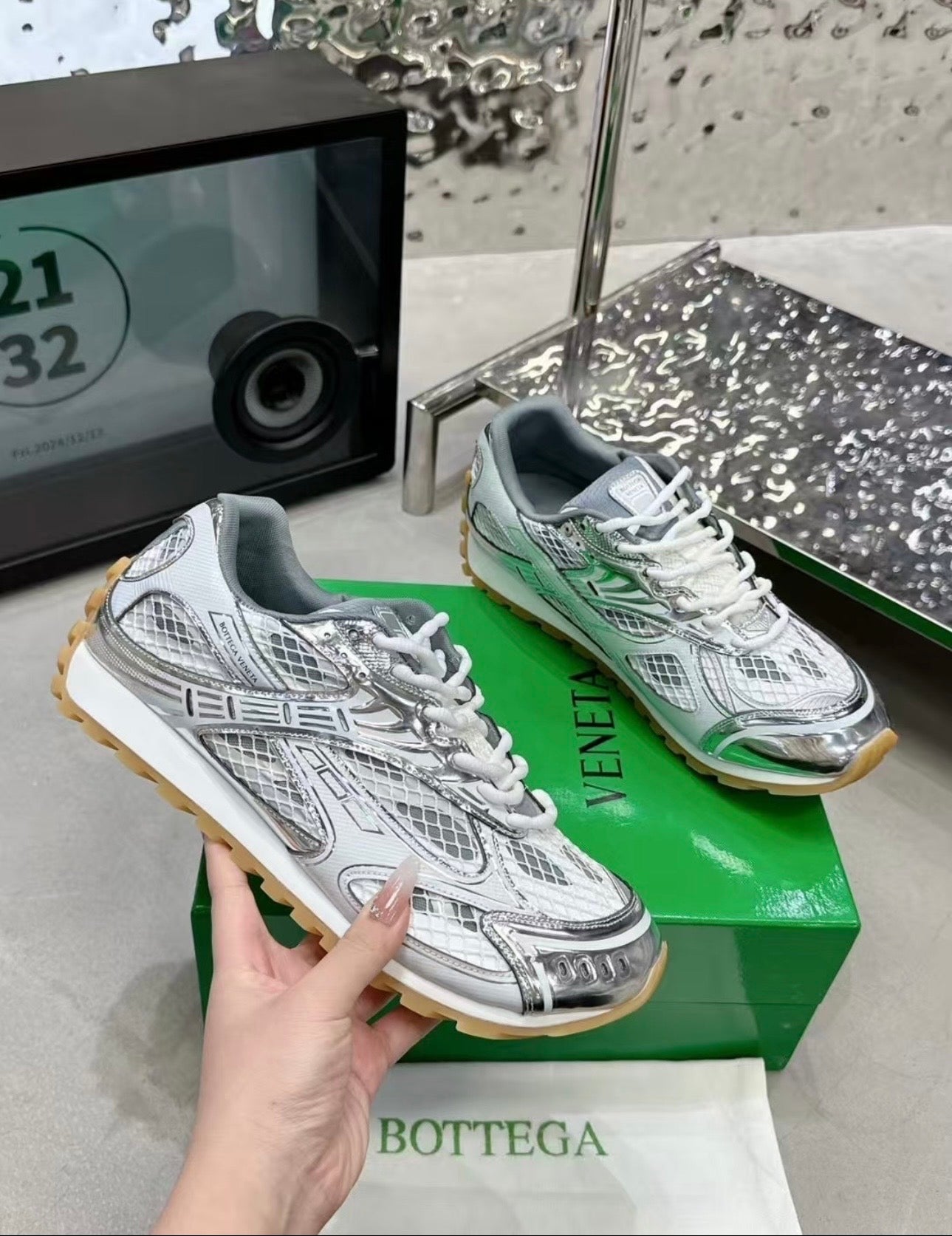 Bottega Veneta Orbit Sneakers