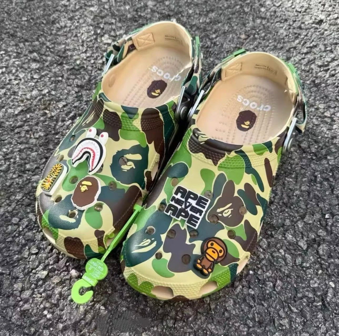 BAPE X CROCS